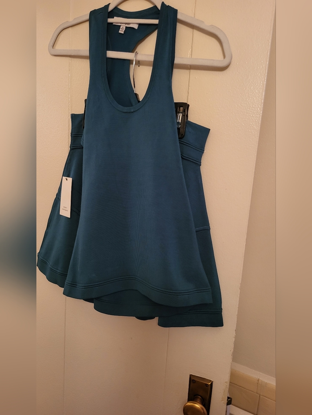 Robert Rodriguez collection top and skirt teal sz S - Picture 11 of 13